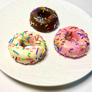 Galletas Redondas con Forma de Donut, Aromáticas y Crujientes, Perfectas para Bocadillos Navideños y Golosinas Festivas - Product Image 1