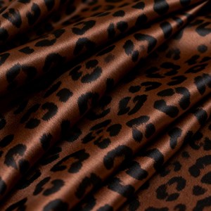 Premium Quality Digital Printing <strong>Satin</strong> Fabric Glossy Matte Twist <strong>Elastic</strong> <strong>Satin</strong> for Dress Skirt - Product Image 3