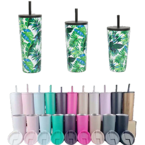 24 oz 16 oz du lịch Mug cách điện tái sử dụng thép không gỉ thân thiện với môi với nắp cho Hot & đồ uống lạnh cốc cà phê đen - Product Image 5