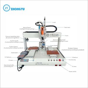 Industrielle Desktop-Zuführung Automatische Schraubendreher-Maschine mit automatischer Schrauben zuführung Automatische Schrauben zieh maschine - Product Image 3