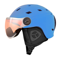 Sports d'hiver Femmes Hommes Enfants Sécurité réglable Ski Snowboard Casque avec lunettes