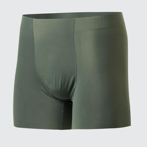 Calzoncillos bóxer de malla ligera para hombre, ropa interior cómoda sin costuras de nailon y spandex para hombre - Product Image 1