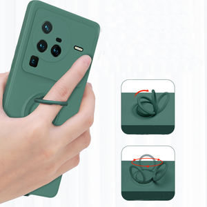 เคสโทรศัพท์วัสดุ TPU กันลื่นซีรีส์ Oppo ป้องกันการลื่นไถลพร้อมแท่นวางแบบวงแหวนสำหรับ Oppo Reno7 5G - Product Image 3