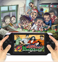 Consoles de jeux vidéo avec écran de 4,3 pouces pour PSP32 bits, joueurs de jeux portables, console portable de 8 Go, lecteur de jeux avec plus de 10 000 jeux