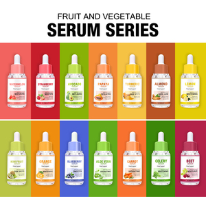 Commercio all'ingrosso Anti allergia Purslane crema solare frutta estratto di erbe <span class=keywords><strong>siero</strong></span> per la cura della pelle Private Label vitamina E vitamina C <span class=keywords><strong>siero</strong></span> <span class=keywords><strong>viso</strong></span> - Product Image 6
