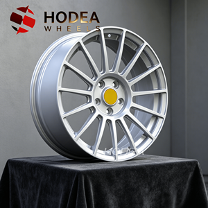 Jantes forgées classiques sport argentées usinées de 17 à 24 pouces, ET personnalisé, 5x114.3 5x120, compatibles avec les véhicules électriques et les voitures particulières - Product Image 2