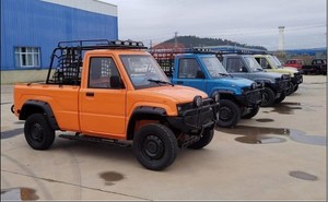 Véhicule <span class=keywords><strong>utilitaire</strong></span> à prix réduit Mini pick-up électrique miniature Camion pick-up électrique 4 places avec boîte de chargement - Product Image 3