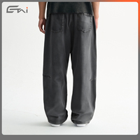 Pantalon de jogging pour homme, coupe évasée, style cargo, streetwear hip-hop, essentiels, effet empilé, coupe incurvée, personnalisable