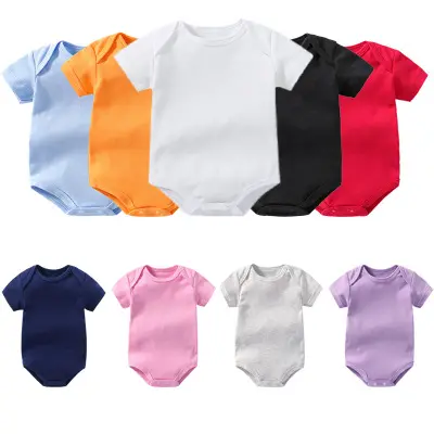 Custom Baby Clothes Baby Boys Girls Rompers ropa de bebe Unisex Cotton Toddler Clothing Newborn Infant Baby Onesie Bodysuit