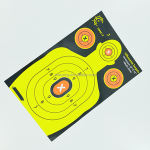 <span class=keywords><strong>Cible</strong></span> de tir pleine grandeur Silhouette prix Tagger accessoires de chasse en plein air 18X12 pouces <span class=keywords><strong>cible</strong></span> de papier mobile pour le tir - Product Image 2