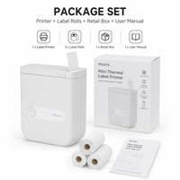 Printer Label Termal Mini Portabel D110 15mm, Stiker Label Harga, Printer Bluetooth Saku, Bersertifikasi FCC, Stok Warna, untuk Rumah dan Kantor