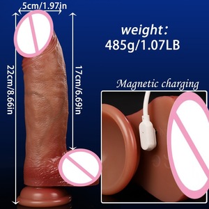 Nuevo Vibrador Eléctrico de Silicona en Oferta, Palo de Masturbación Femenino Telescópico con Vibración y Calor, Embalaje Discreto, Juguetes Sexuales - Product Image 3