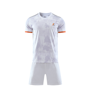Nuevo Conjunto de Uniformes de Fútbol Cortos Transpirables, de Secado Rápido y Antibacterianos, de Alta Calidad, con el Último Diseño, 100% Poliéster - Product Image 3