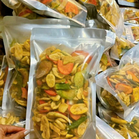 Hoogwaardige fruit- en groenteproducten, knapperige snacks, gemengde gevriesdroogde fruit en groenten
