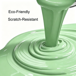 Peinture époxy verte standard pour sols en sable de quartz coloré, application <span class=keywords><strong>au</strong></span> pinceau antidérapante pour revêtements de sol en gros - Product Image 2