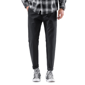 Pantaloni Chino Skinny Casual nuovo prodotto tessuto di cotone Logo personalizzato da <span class=keywords><strong>uomo</strong></span> produttore pantaloni a matita primaverili lavorati a maglia leggeri <span class=keywords><strong>Chinos</strong></span> - Product Image 5