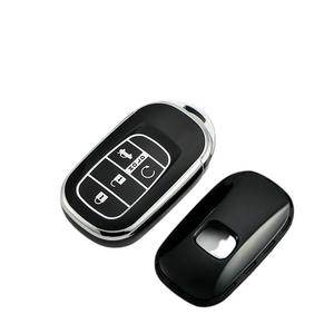 2/3/4/5-Button <span class=keywords><strong>2023</strong></span> + <span class=keywords><strong>Honda</strong></span> Multi-Button TPU Key Cover para/Civic/SUV & Sedan Series-Funda protectora antiarañazos - Product Image 1
