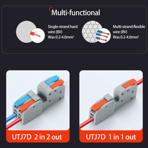 בלוק מסוף חיבור מהיר ללא הלחמה 2/3/4/5-מיקום שני קצה קצה אווירי מהיר מסוף חיבור מהיר - Product Image 4