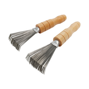 Yinste Mini Wire <b>Brush</b> Steel Wire Handle Portable Clothes Cleaning Tool - Product Image 5