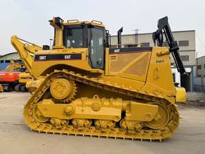 Topadora Caterpillar D8T usada, resistente y al desgaste, con orugas de baja presión sobre el suelo, puede funcionar de manera estable en varios terrenos - Product Image 2