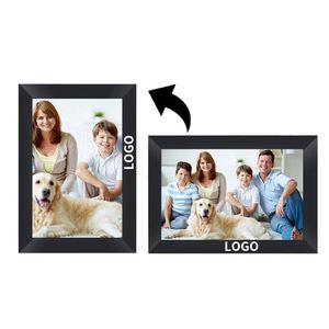 Cadre photo intelligent personnalisé avec impression, en plastique, connecté en Wifi, cadre photo numérique vidéo 10 pouces pour la famille - Product Image 1
