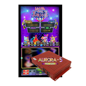 Tablero de Juego AURORA 5 en 1 con Pantalla Curva de 43 Pulgadas para Consola de Juegos Arcade con Soporte en Idioma Inglés - Product Image 2