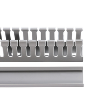 Kits de gestion de câbles conduits de sécurité électrique PVC conduits ouverts pour ordinateurs de bureau pour la gestion des câbles réseau