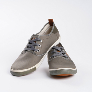 Giày nam có logo tùy chỉnh, lót lưới thoáng khí, dây buộc, đế vulcanized mùa đông, size EU 35-45 - Product Image 1