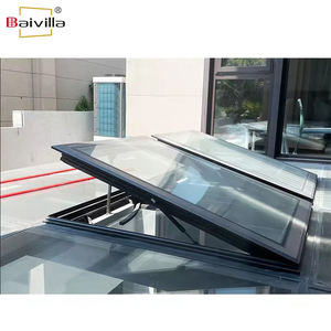 Fenêtre de toit électrique automatique à double vitrage avec télécommande, <span class=keywords><strong>trappe</strong></span> d'accès au toit, fenêtre de toit intelligente en verre - Product Image 3