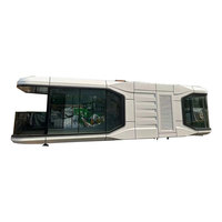 Maison moderne de luxe mobile Espace capsule Capsule Espace mobile pour camping Espace hôtelier