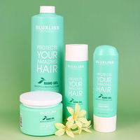 Luxliss Kératine Cheveux Masque Salon Spa Collagène Cheveux Conditionneur pour Fizzy Cheveux Silking Hydratation Lisse NanoplastiaTreatment Masque