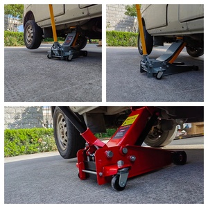 2.5Ton per sollevamento di pavimenti idraulici orizzontali pesanti carrello Jack <span class=keywords><strong>Cric</strong></span> 2.5t professionale manuale manuale idraulico martinetti - Product Image 5