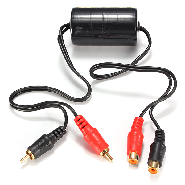 RCA Audio Filter Eliminates Audio-Sounding Noise Lifting Sound Car Audio Filters