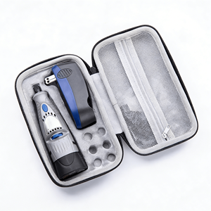 Étui de rangement portable en EVA rigide pour outil rotatif <span class=keywords><strong>sans</strong></span> <span class=keywords><strong>fil</strong></span> <span class=keywords><strong>Dremel</strong></span> 7020-PGK à deux vitesses, protection antichoc - Product Image 4