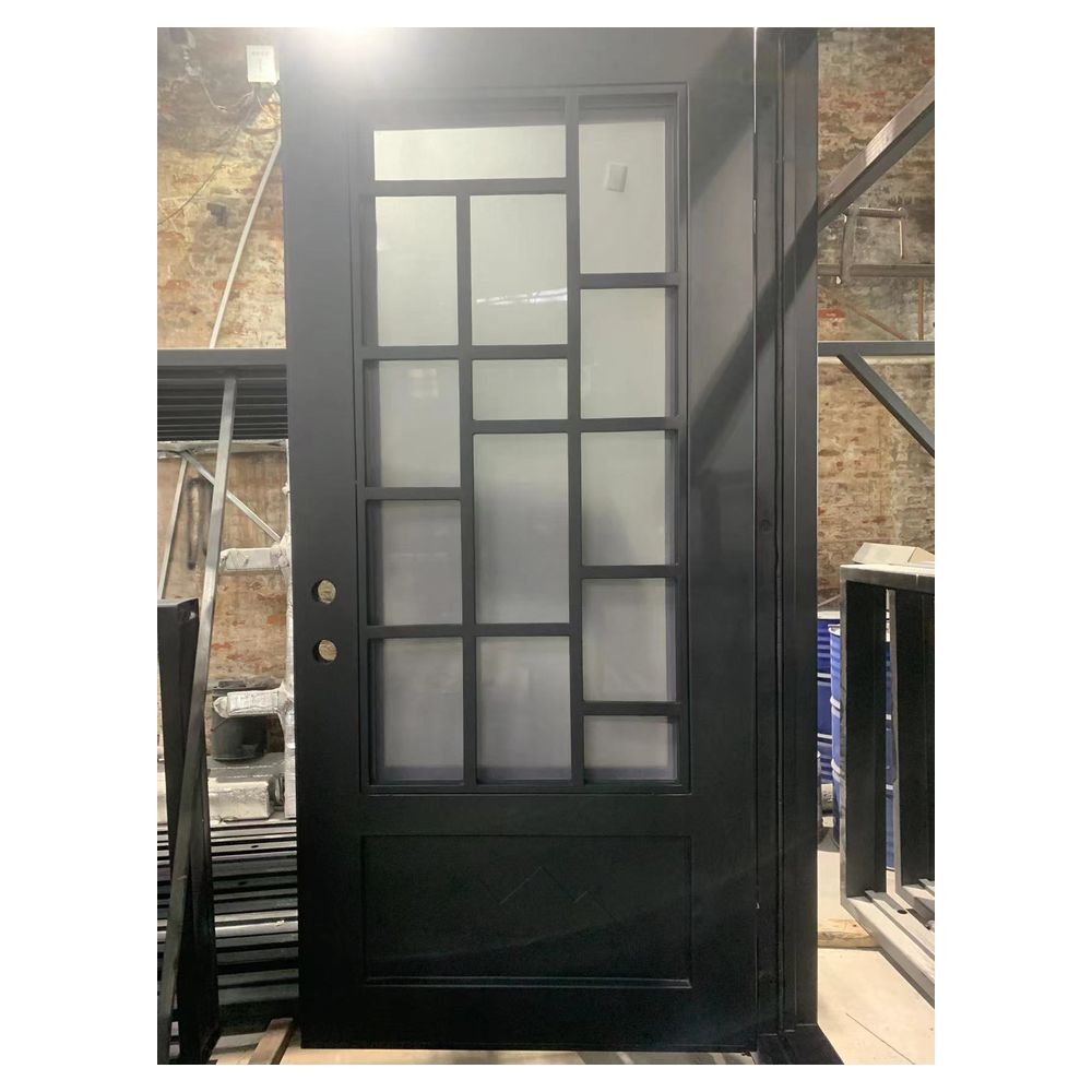 Prima European Security House Front Wrought Iron Doors (old) Arched Single Double Exterior Entrance Door