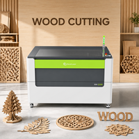 Machine de découpe et de gravure au laser CO2 grand format pour le bois, le MDF, le contreplaqué, les panneaux en papier, les enseignes, les produits décoratifs PLT 1300x900mm