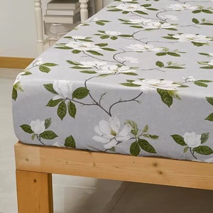 OEM/ODM Summer <strong>Cool</strong> Organic Purple Digital Printing Bamboo Fiber Flat <strong>Sheet</strong> 300TC Home Textiles OEKO FSC <strong>Bedding</strong> Set - Product Image 3