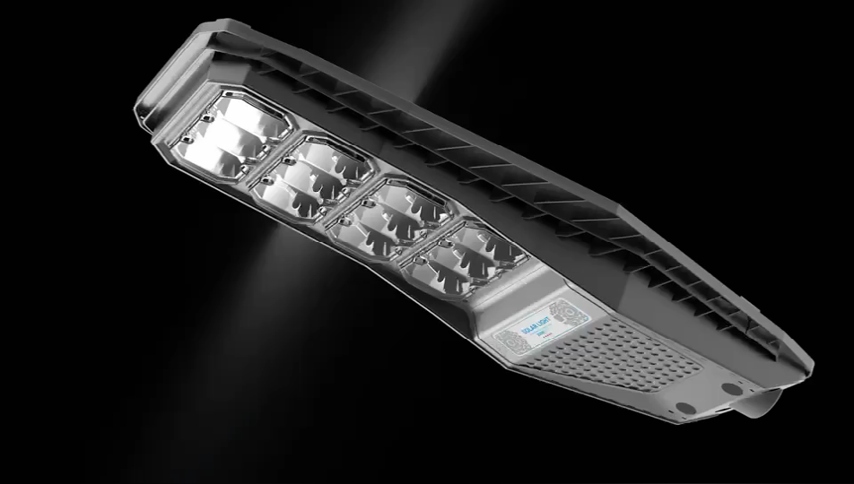200W Solar Led Street Light 480LED Integr All In One Solar Street Light Remote Control Solar Panel Outdoor Street Light