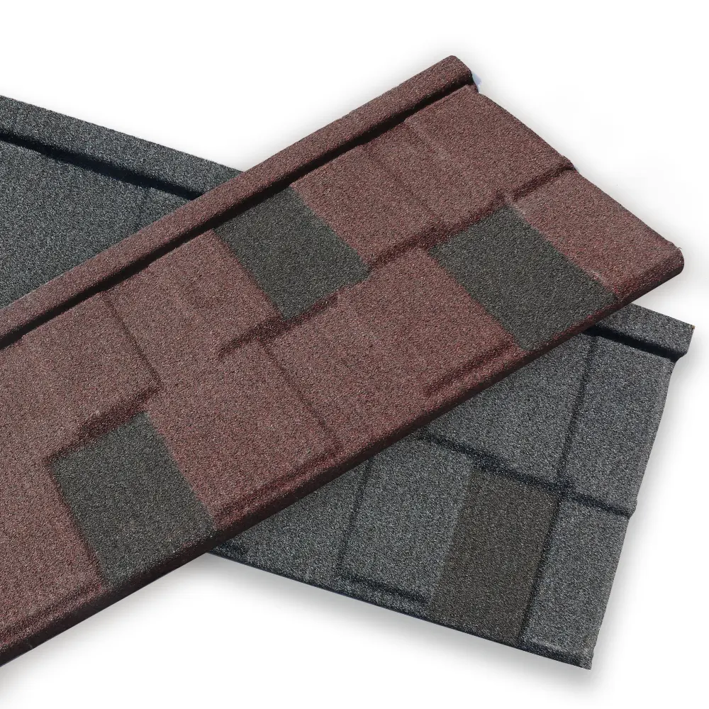 JZROOF waterproofing metal roofing panel Shingles Types Tiles Metal Coating Roof Tiles in wholesale price