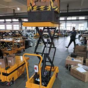 Entrepôt Ace Table élévatrice personnalisée Vendeur d'ascenseurs matériels Chariot à plate-forme élévatrice à ciseaux en Ss304. - Product Image 6