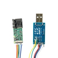 Capteur industriel à mesure de Distance Laser, 2 m, 10m, avec USB TTL