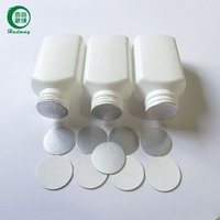 Voedselveilige inductie-seal aluminiumfolie liner met karton voor plastic flessen