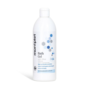 Répare le microbiome cutané, protège contre les irritations, gel antimicrobien, répare la peau, gel de bain doux et sensible avec citrate d'argent - Product Image 1