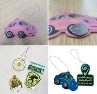 Désodorisant de voiture en papier personnalisé avec logo, parfum intense, désodorisant de placard, flacon de désodorisant de voiture parfumé, senteurs de luxe pour voiture