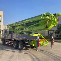 Camion de pompe de boom concret d'approvisionnement d'usine de QIC Chine 62 mètres avec le bas prix à vendre