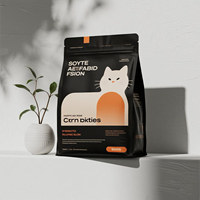Impression en gravure personnalisée sur film d'aluminium Mylar pour emballages alimentaires de qualité alimentaire pour animaux de compagnie, sacs de 1 à 50 kg pour chats et chiens