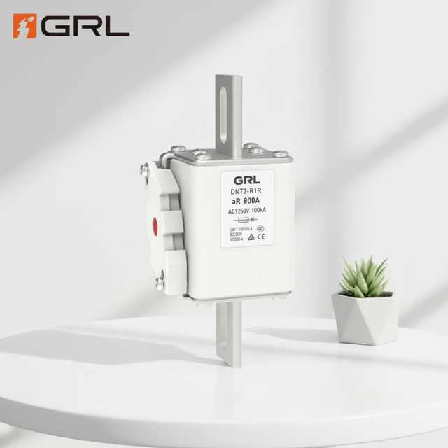 GRL Fuse DNT2-R1R AC 1250V aR Low Voltage Fuses 250A-800A Ceramic Fuse Links for Semiconductor Equipment protection