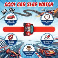 Reloj de Pulsera Deportivo de Silicona y PVC con Diseño de Dinosaurio y Fútbol, Ideal como Premio Escolar