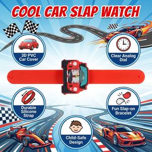 Reloj de Pulsera Deportivo de Silicona y PVC con Diseño de Dinosaurio y <span class=keywords><strong>Fútbol</strong></span>, Ideal como Premio Escolar - Product Image 5