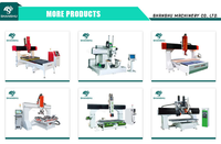 Routeur CNC 5 axes DSP ATC certifié CE 2500x1300mm avec moteur servo pour la découpe et la gravure de mousse, bois et PVC